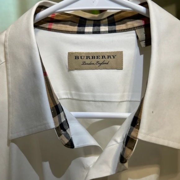 Men Burberry long sleeve shirt - Picture 3 of 3